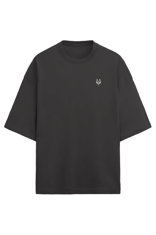 Cosmic Drift – Astronaut Reach Oversized Tee - Wolf Theory
