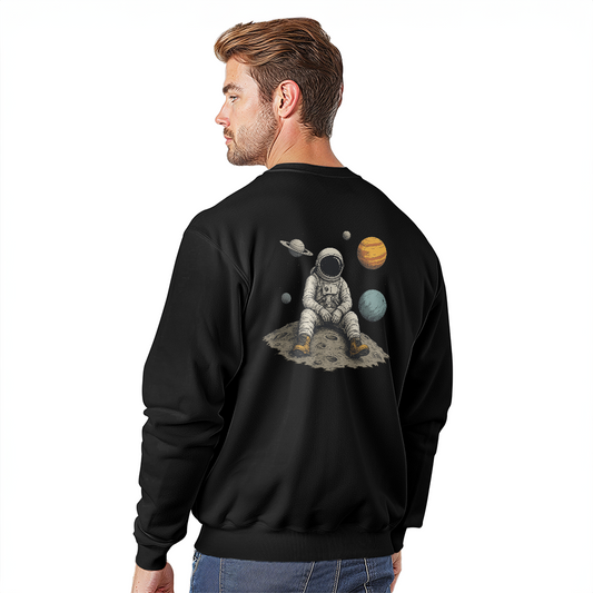 Unisex Space Explorer Print Pullover – Bella + Canvas 3945 - Wolf Theory